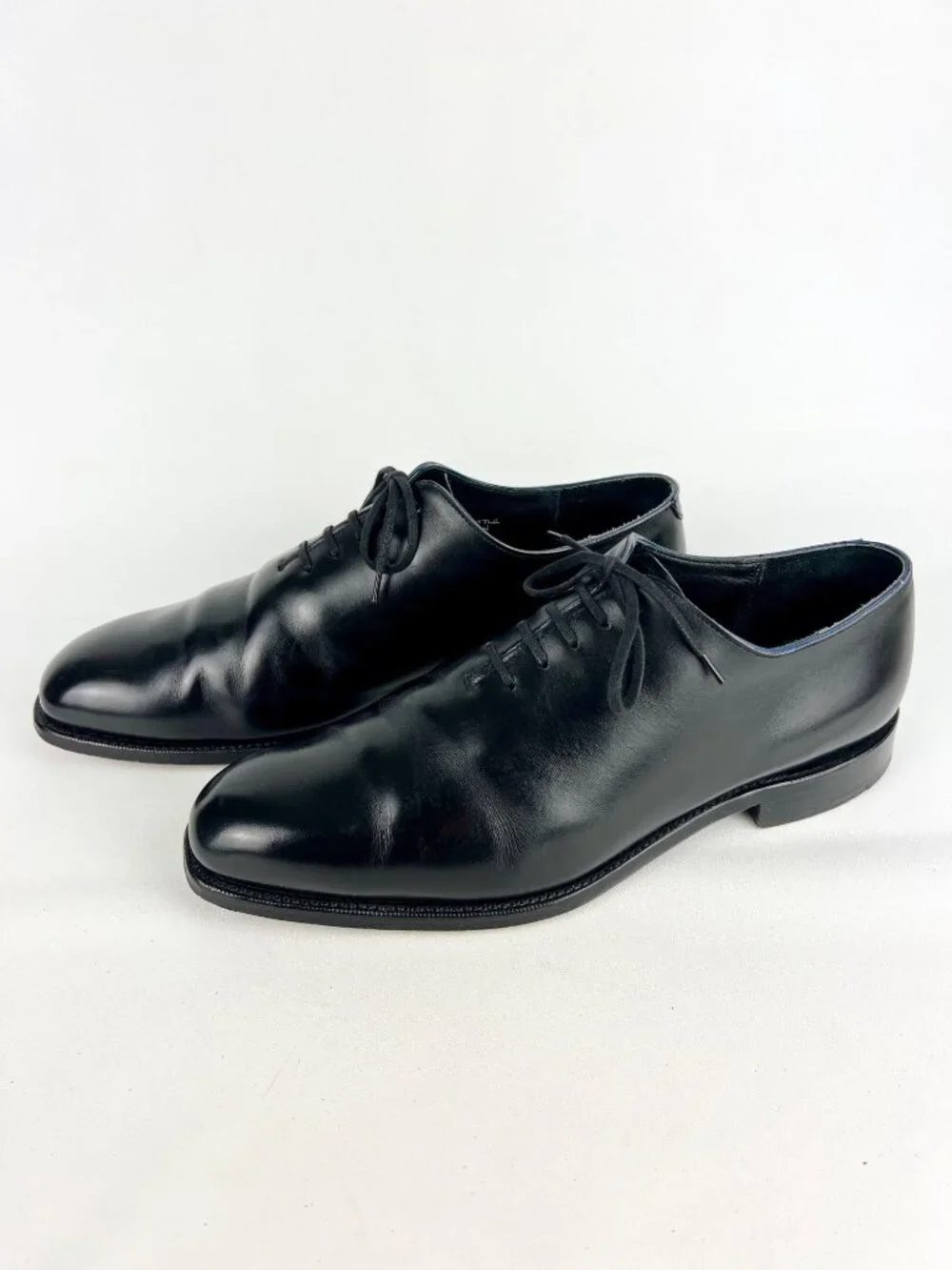 Tim Little Mens Lace Up Oxford Dress Shoes Black Sole 1 size UK 10.5 US 11.5